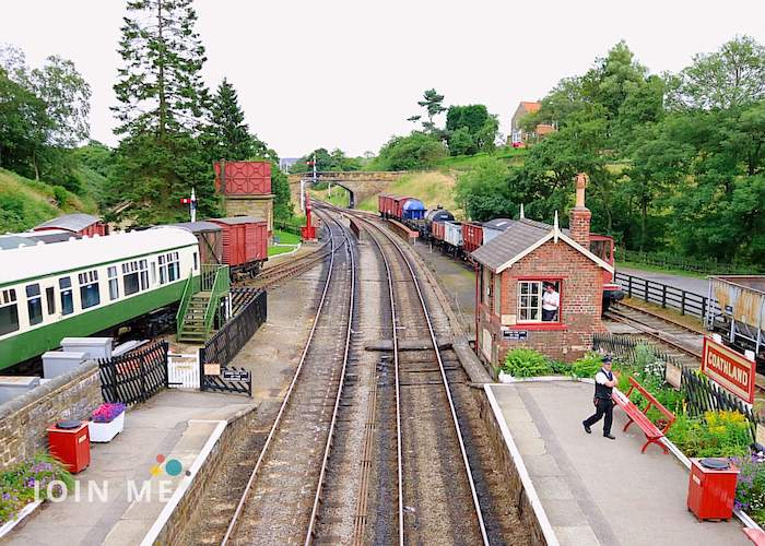 北约克郡沼泽铁路North Yorkshire Moors Railway：高斯兰火车站（Goathland Station）