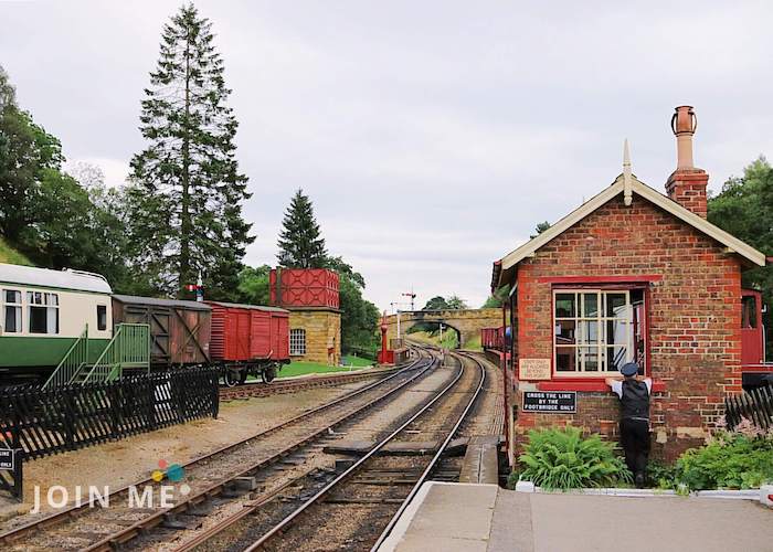北約克郡沼澤鐵路 North Yorkshire Moors Railway：高斯蘭火車站（Goathland Station）