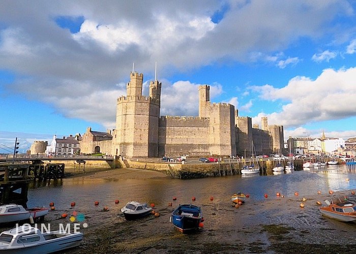 威尔士 Wales：卡纳芬城堡（Caernarfon Castle）