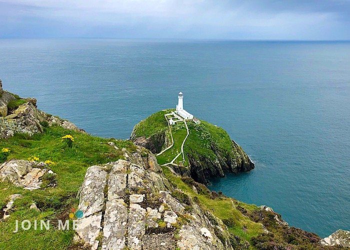 威爾斯 Wales：安格爾西島（Isle of Anglesey）燈塔 South Stack