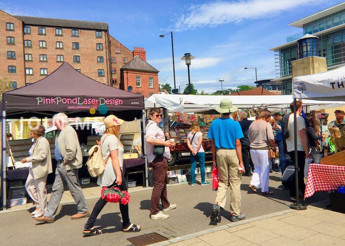 Newcastle Quayside Sunday Market