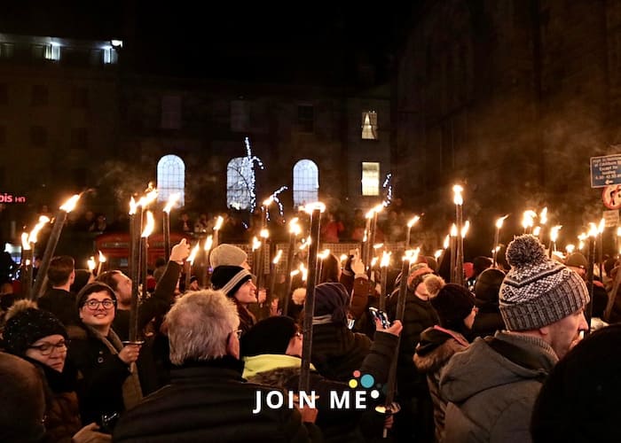 Torchlight Procession, Edinburgh